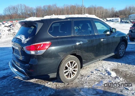 2014 Nissan Pathfinder Sv из США, поврежденный, VIN 5N1AR2MM9EC730316